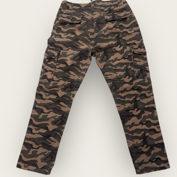 Victoria Secret VSX Y2K Camo 100% Cotton Utility Military Pants Sz 30 Cargo Army - Picture 8 of 15